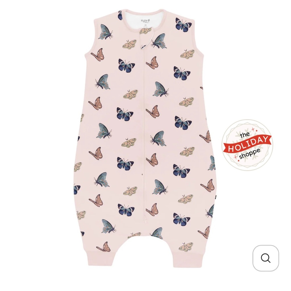 Kyte baby leep Bag Walker in blush butterfly 1.0